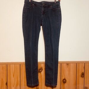 LOFT Women's Slim Skinny Jeans - Dark Indigo